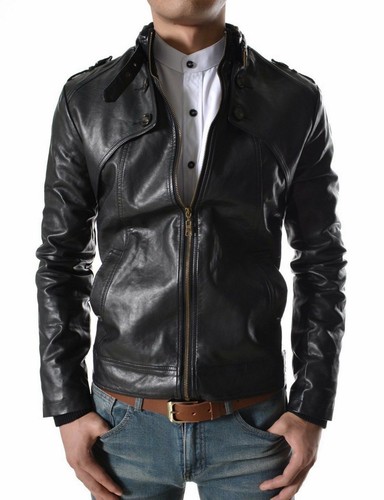 Nouveau manteau motard - de, en