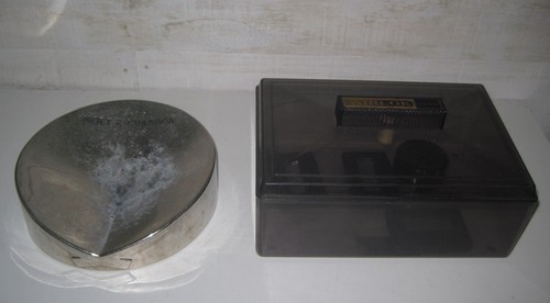 Lot vintage cendrier - cendrier, metal