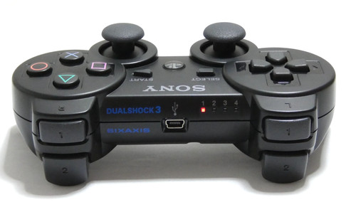 Manette ps3 officiel noir - officiel,