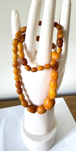 Ancien collier perles - 18,3,