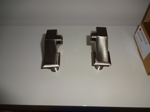 Paire pieds carrés en - pieds,
