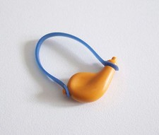 PLAYMOBIL (B2141) WESTERN SOLDIERS - Orange Water Bottle with Strap 4628