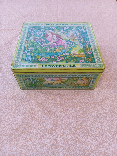 Boîte metallique ancienne - , le