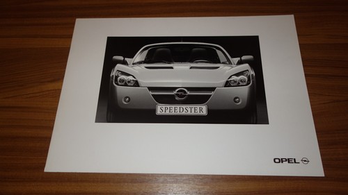 Catalogue opel speedster - catalogue, de