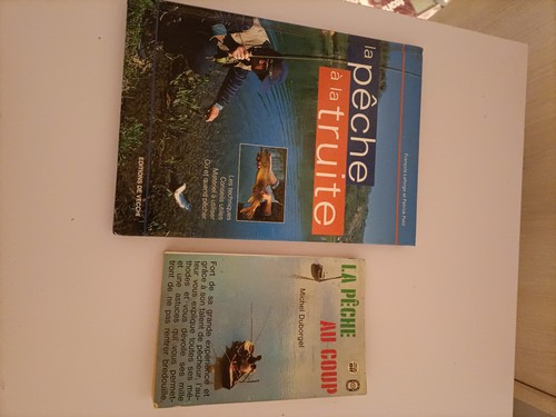 Lot livres sur peche - la, peche.