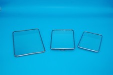 Miroir barbier année 50/60 , miroir à poser , lot de trois