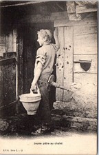 SUISSE -Type de jeune patre au