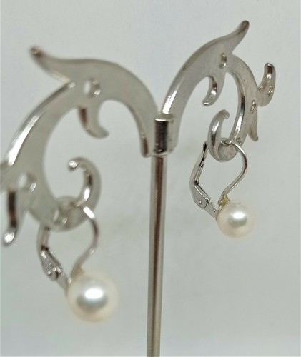 Boucles oreilles blanc - d'oreilles,