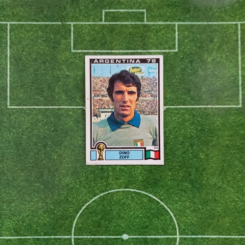 Panini argentina dino zoff - argentina, 78.
