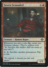 mtg magic tavern scoundrel FOIL ENGLISH FRENCH scaurien des tavernes 4 available