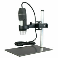 AmScope 10X-200X 0.3MP USB Digital Microscope Caméra Vidéo W Support Pour Win +
