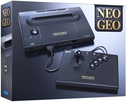 Neo geo aes black console - neo, aes+