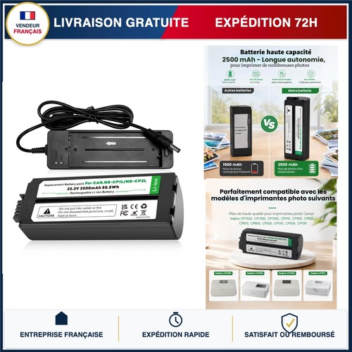 Batterie cp2l 2500 mah - nb-cp2l,