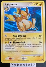 Pokemon Card RAICHU 77/147 UNCO PLATINUM FR