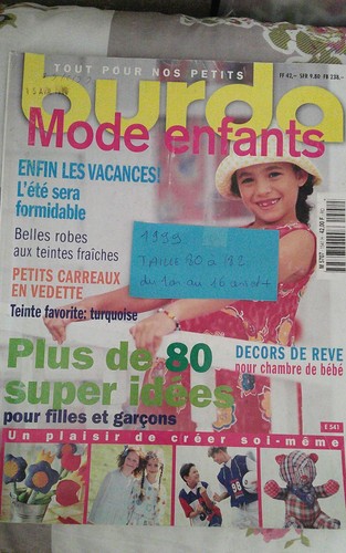 Magazine burda enfants enfin - enfants,