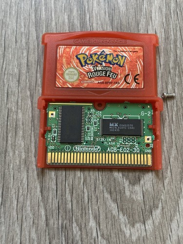 Pokemon rouge feu gameboy - rouge,