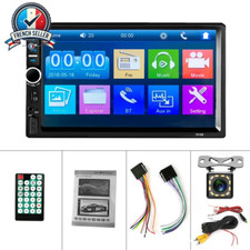 Autoradio 2DIN 7" Écran Tactile - Stéréo Multimédia Bluetooth, USB, TF, FM, MP5