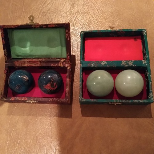 Lot coffrets boules - 2,