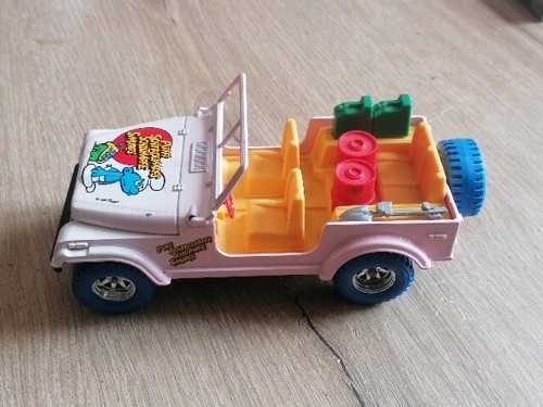 Voiture schtroumpfs burago - voiture,