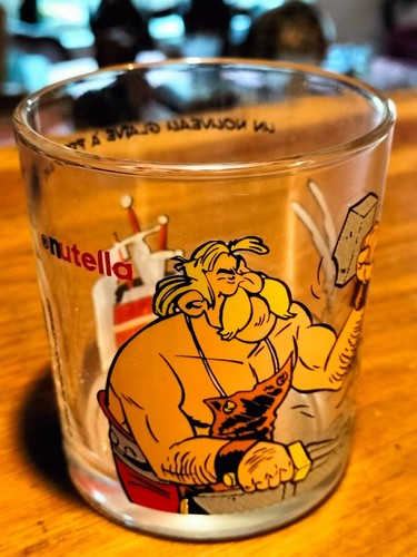 Verre nutella 1999 asterix - 1999, et
