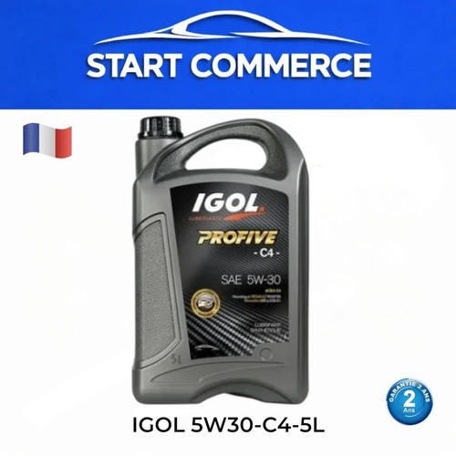 Huile moteur igol 5w30 5 - moteur, c4