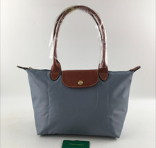 LONGCHAMP Le Pliage Original M Tote bag Acier - Recycled canvas New