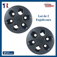 2X Enjoliveur de Roue Avant