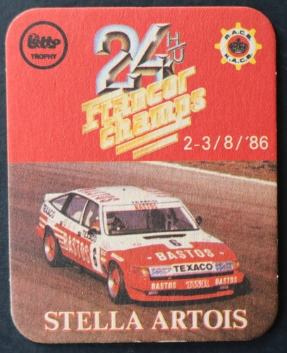 Sous bock stella artois rally - sous-bock,