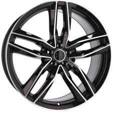 Audi Style 5x112 R17 jantes alliage 7.5j ET40 4x17 pouces noir A3 A4 A6 ''