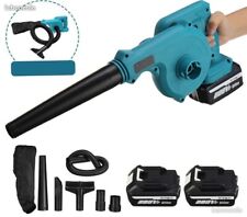 Souffleur " aspirateur " feuille Poussière voiture jardin terrasse + 2 batteries