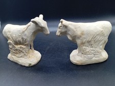 Ancien Et Grand Santon Vache/