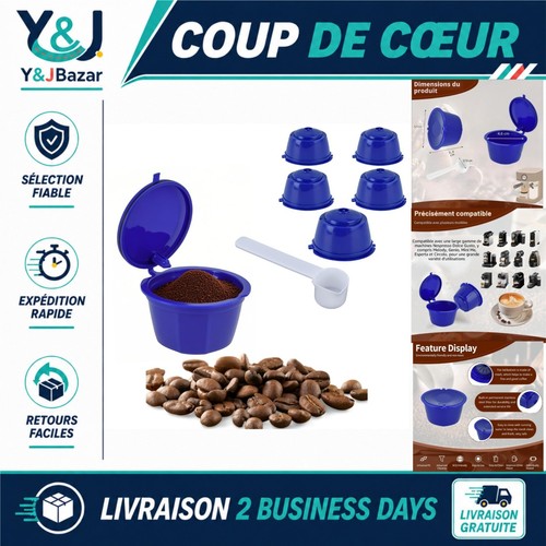 Capsules café réutilisables