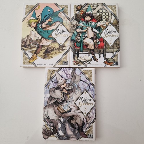Atelier des sorciers tomes - l'atelier,