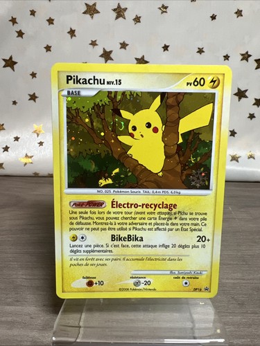 Carte pokémon pikachu dp16 - pokémon,