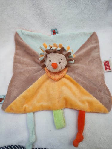 Doudou plat hérisson nattou - plat,