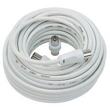 Câble Coaxial Tv 10 Mètres +