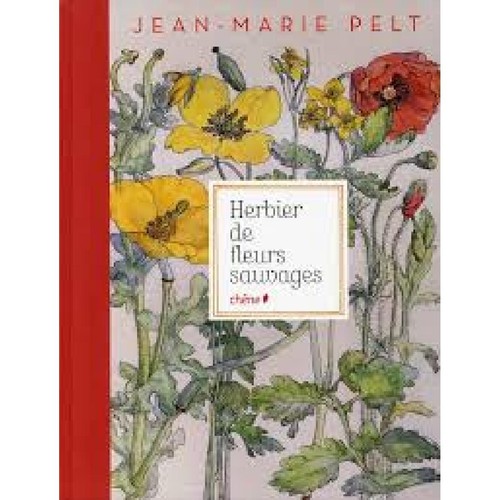 Livre herbier fleurs - livre, de