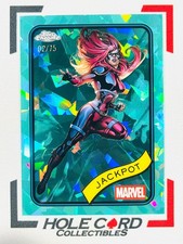JACKPOT 2025 Topps Chrome Marvel Sapphire #81 Aqua Refractor 02/75 丶