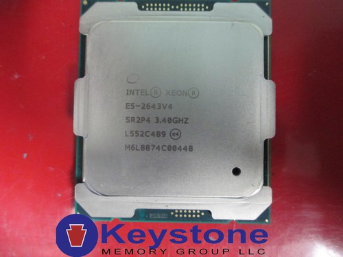 Intel xeon 2643v4 sr2p4 - intel,