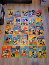 Lot de 49 hebdomadaire Le journal de Mickey N° 200 à 249 (Année 1956 et 1957)