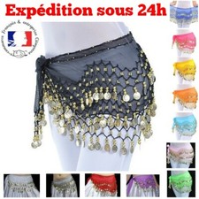 Ceinture de danse orientale & pièces dorées  Vendeur en France - Top Fiabilité