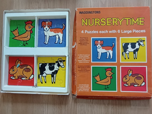 Puzzle vintage collector - puzzle,