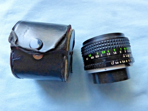 Ancien objectif photo minolta - objectif,
