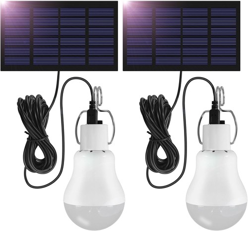 Lampe led solaire suspendue - led, 3w
