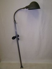 Col de Cygne Lampe Art Déco D'Atelier D'Architecte Version Commutateur Rotatif