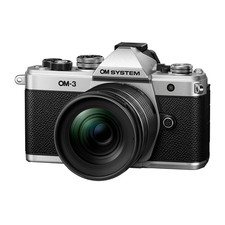 Appareil photo numérique sans miroir Olympus OM SYSTEM OM-3 avec objectif...