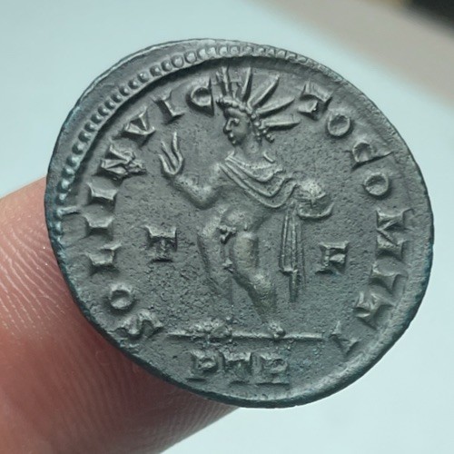 Monnaie romaine constantin - monnaie,