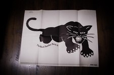 BLACK PANTHER PARTY 40th ANNIVERSARY French Political Vintage Original Poster