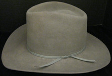 SHEPLERS BY RESISTOL COWBOY HAT SIZE 7-1/8 SHEPLERS INC. NICE GRAY WESTERN HAT