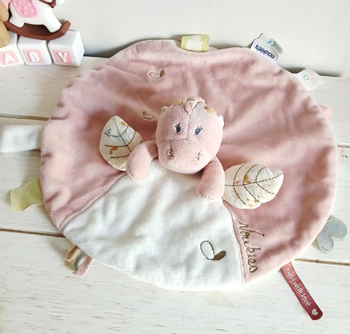 Noukie doudou peluche plat - doudou,